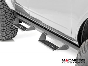 Ford Bronco Side Steps - 4 Door - AL2 Drop Step - Rough Country Ford Bronco Side Steps - 4 Door - AL2 Drop Step - Rough Country